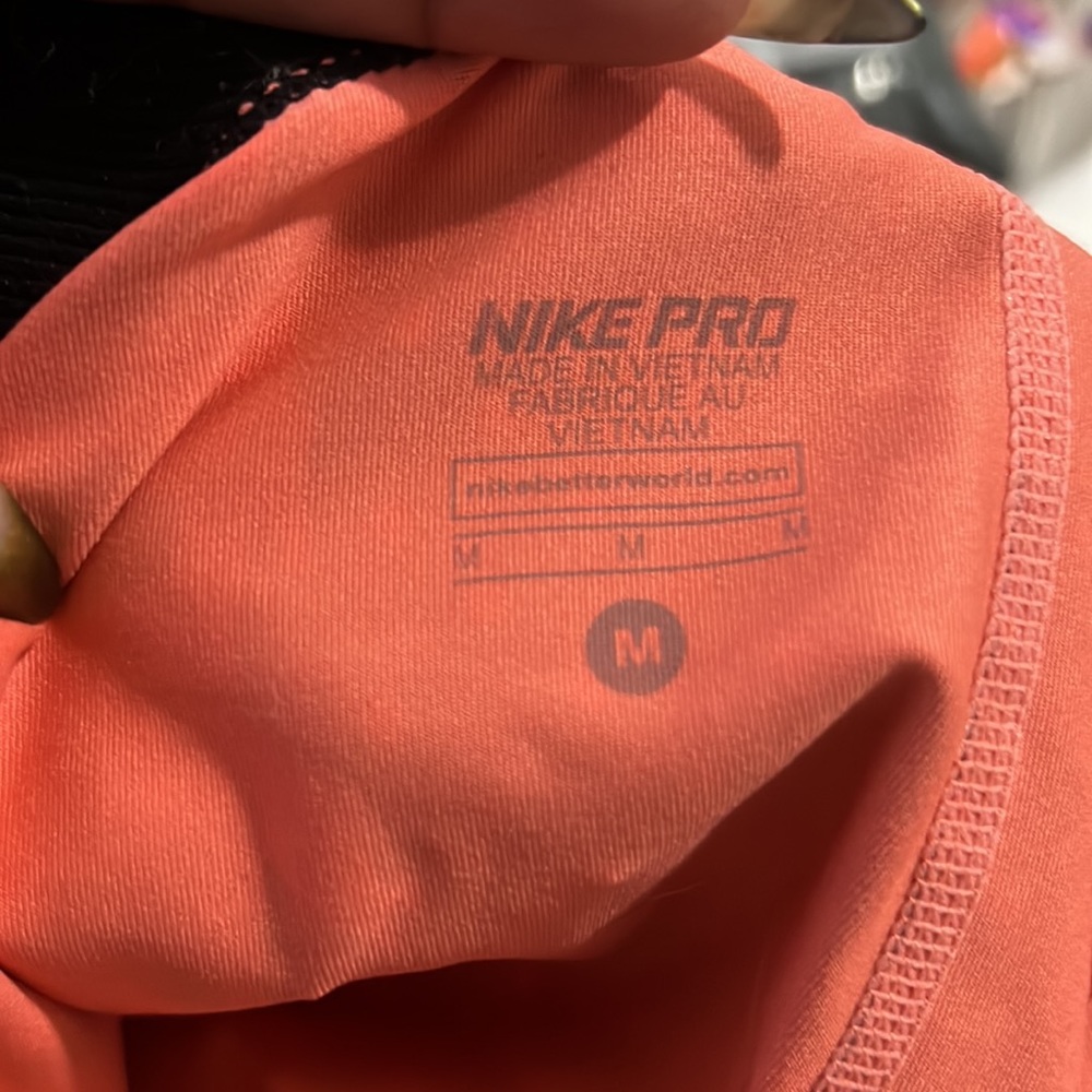 0048 Nike Pro Patchwork Compression Womens Traini… - image 7